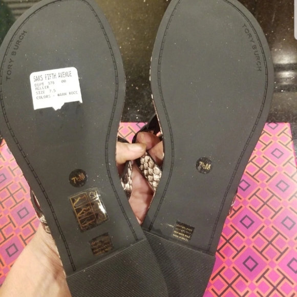 NEW Tory burch miller sandals - Picture 8 of 9